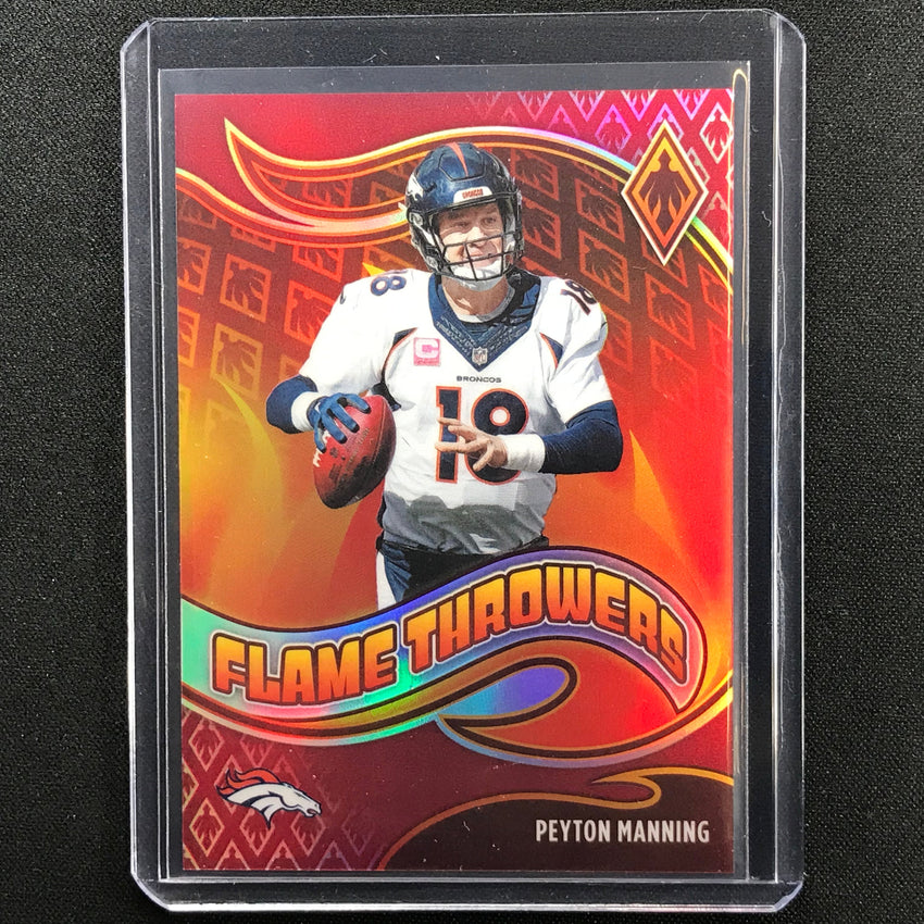2021 Phoenix Peyton Manning Flame Throwers Red /199