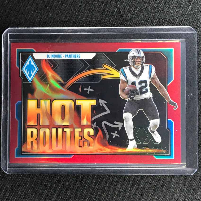 2021 Phoenix Dj Moore Hot Routes Red /199
