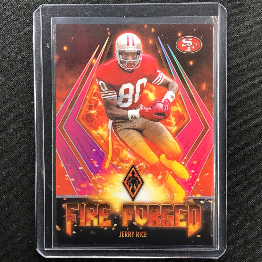 2021 Phoenix Jerry Rice Fire Forged Pink /175