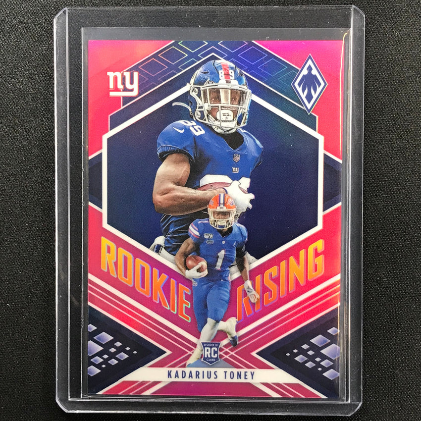 2021 Phoenix Kadarius Toney Rookie Rising Pink 68/175