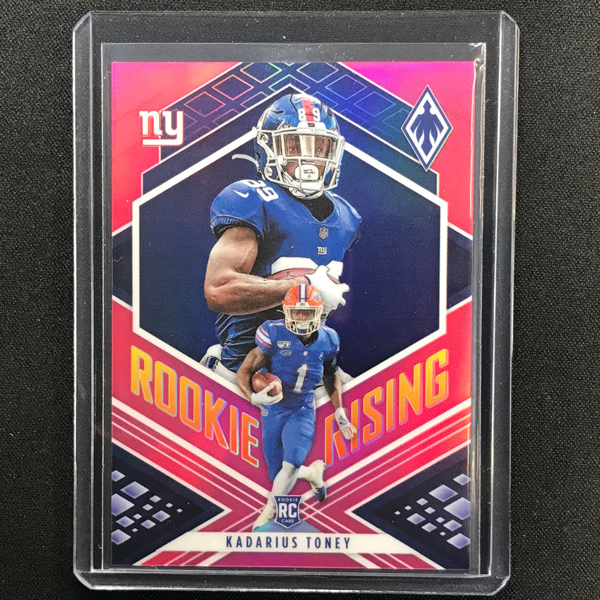 2021 Phoenix Kadarius Toney Rookie Rising Pink 91/175