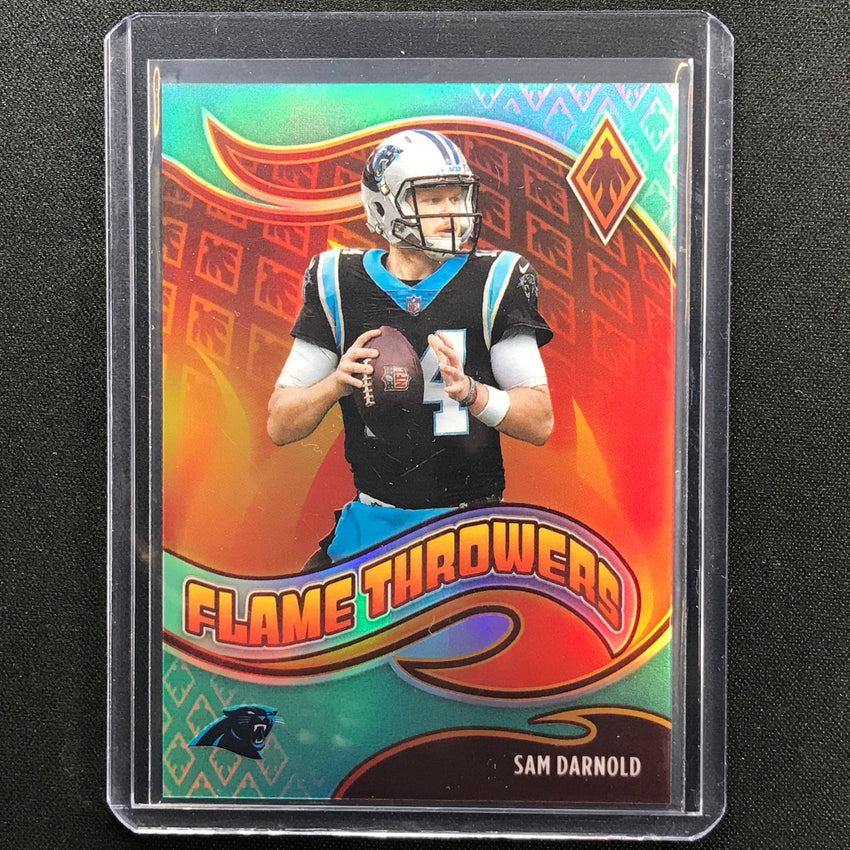 2021 Phoenix Sam Darnold Flame Throwers Teal /149