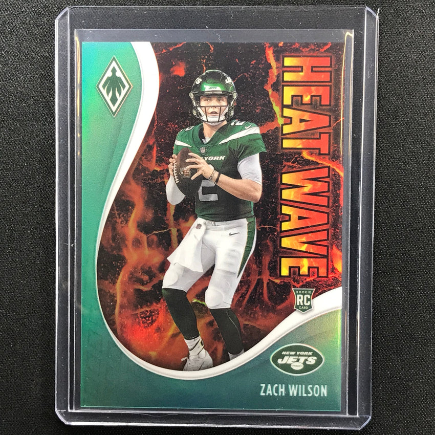 2021 Phoenix Zach Wilson Rookie Heat Wave Teal /149