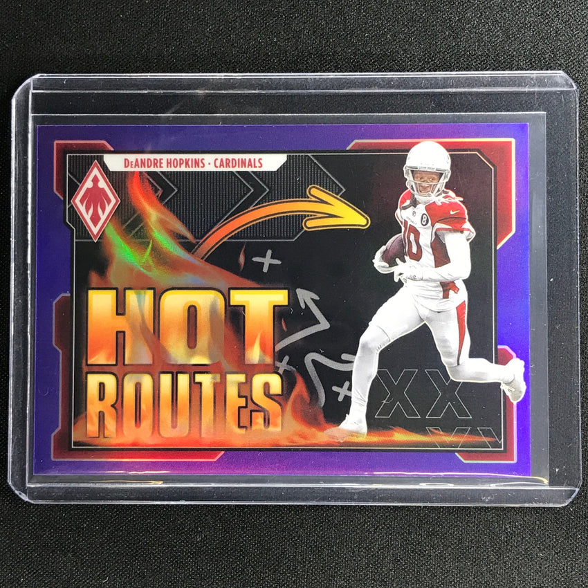 2021 Phoenix Deandre Hopkins Hot Routes Purple /125