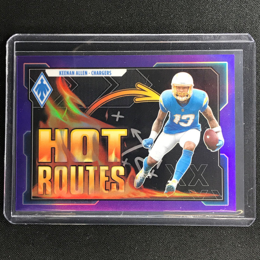 2021 Phoenix Keenan Allen Hot Routes Purple /125