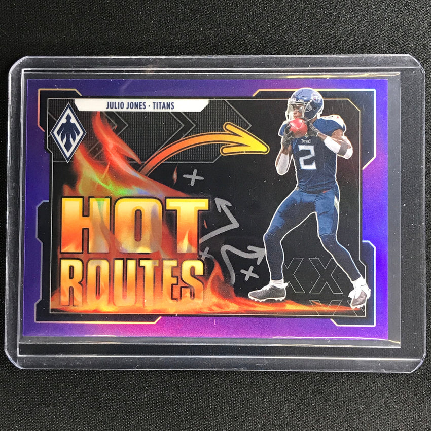 2021 Phoenix Julio Jones Hot Routes Purple /125