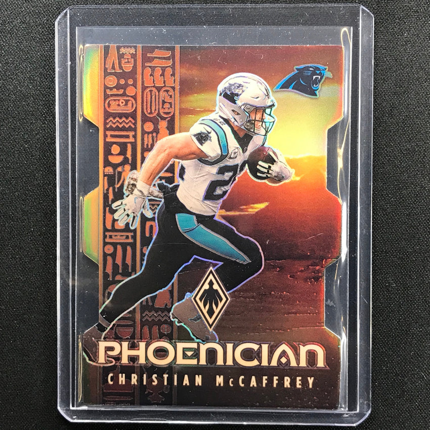 2021 Phoenix CHRISTIAN MCCAFFREY Phoenician Die-Cut SSP #8