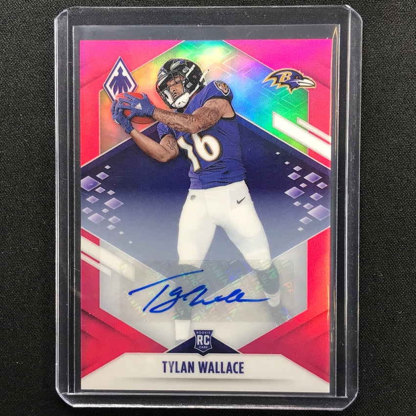 2021 Phoenix Tylan Wallace Rookie Autographs Pink 44/50