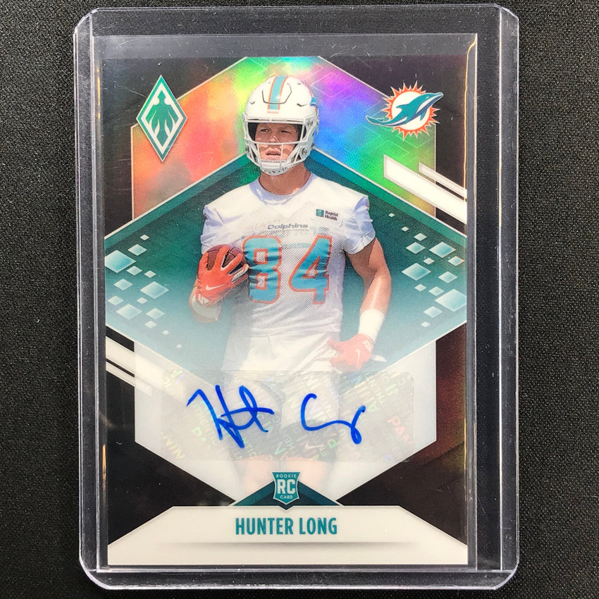 2021 Phoenix Hunter Long Rookie Autographs Black 3/5