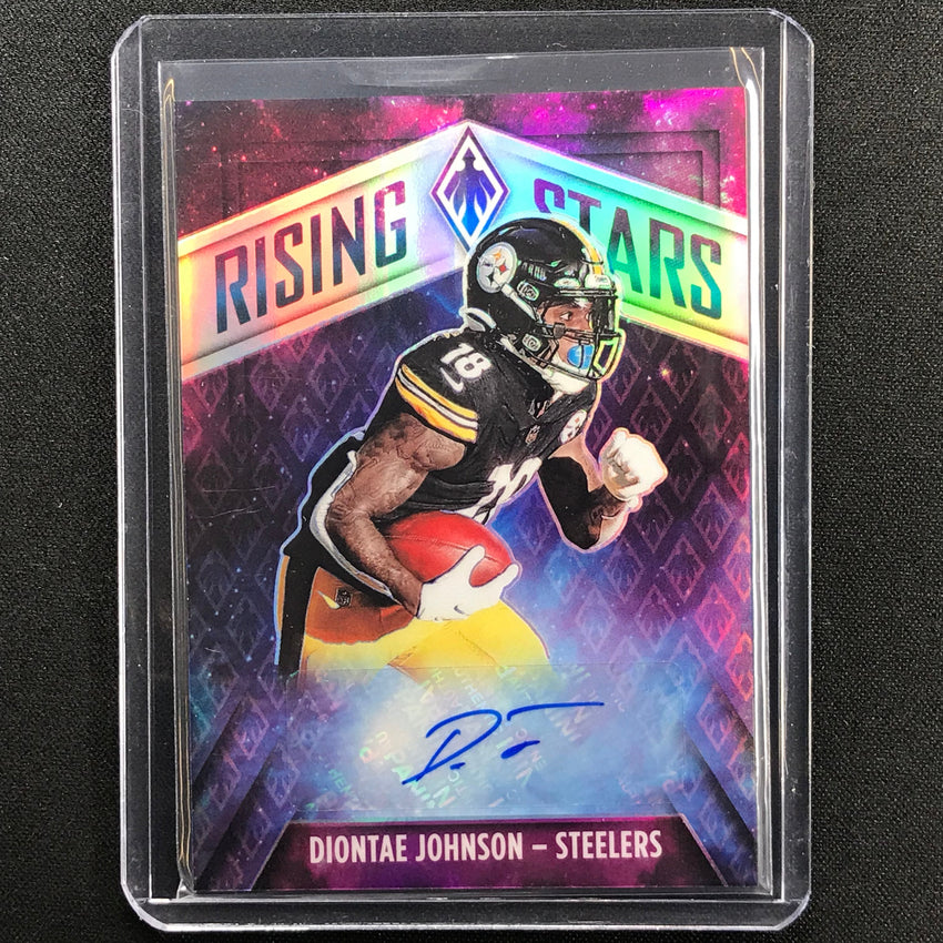 2021 Phoenix Diontae Johnson Rising Stars Signatures Auto No Djo