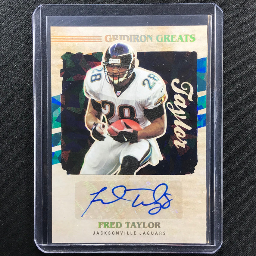 2021 Phoenix Fred Taylor Gridiron Greats Auto No 16