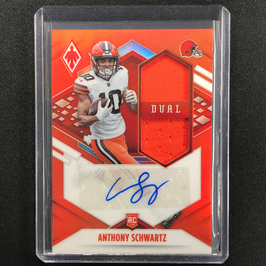 2021 Phoenix Anthony Schwartz Rps Rookie Dual Jersey Auto Orange 53/125
