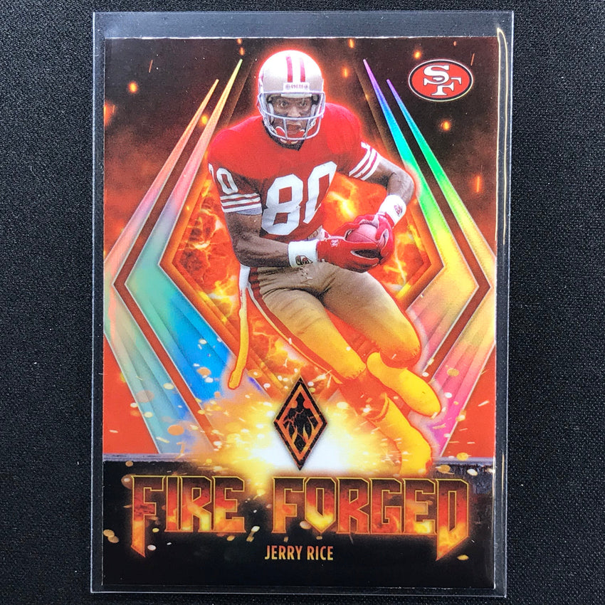 2021 Phoenix Jerry Rice Fire Forged Silver No 5