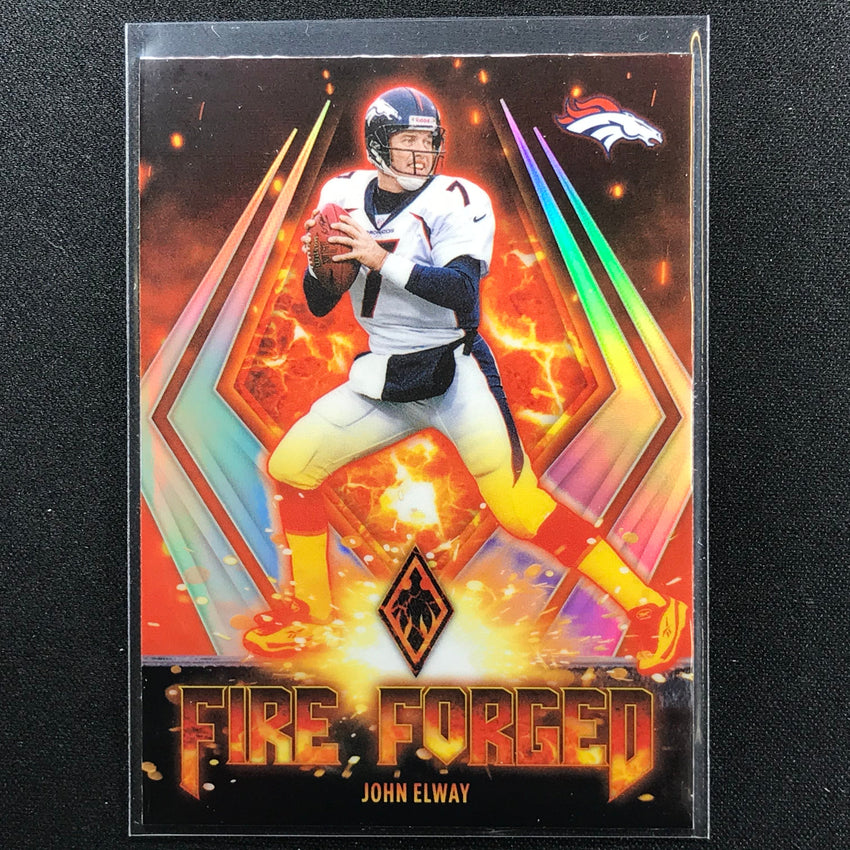 2021 Phoenix JOHN ELWAY Fire Forged Silver #9