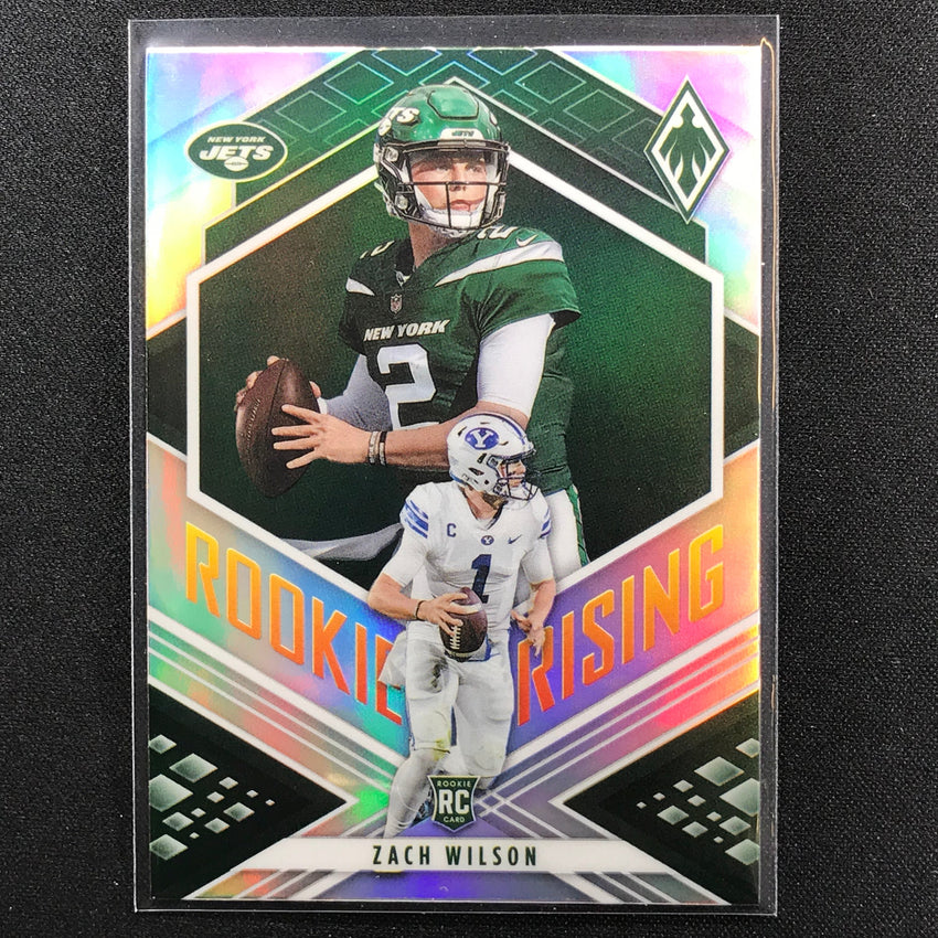 2021 Phoenix Zach Wilson Rookie Rising Silver No 2