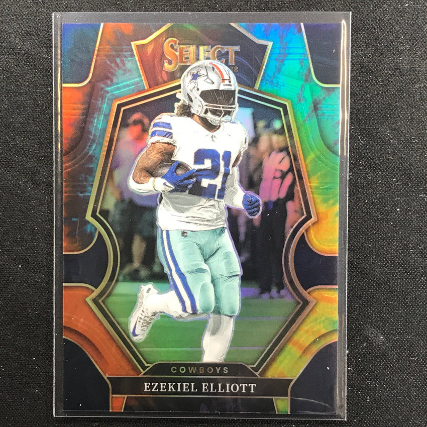 2022 Select Ezekiel Elliott Premier Level Tie-dye 13/25