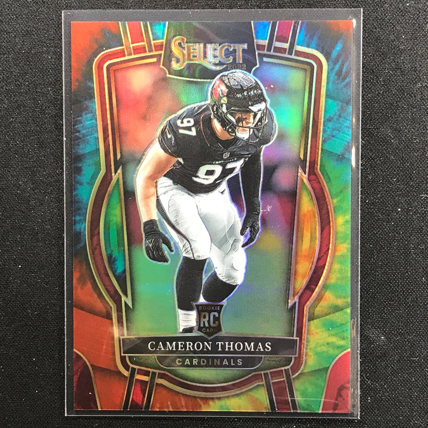 2022 Select Cameron Thomas Club Level Rookie Tie-dye 13/25