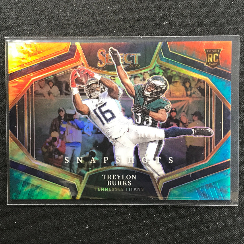 2022 Select Treylon Burks Snapshots Rookie Tie-dye 11/25