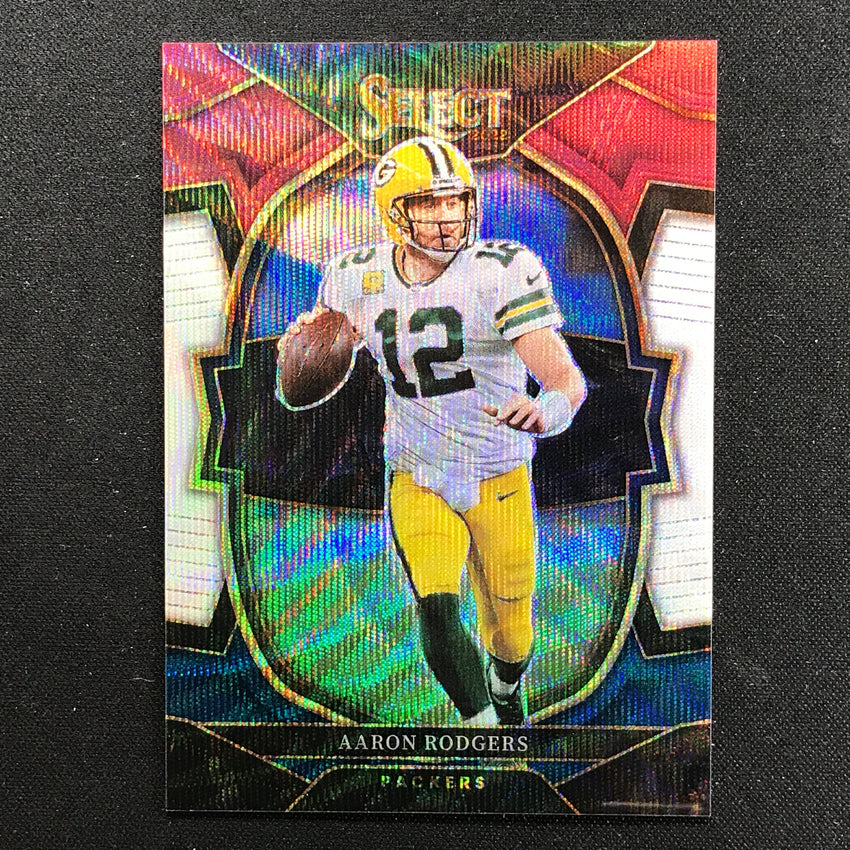 2022 Select Aaron Rodgers Concourse Tri-color /249 No 55