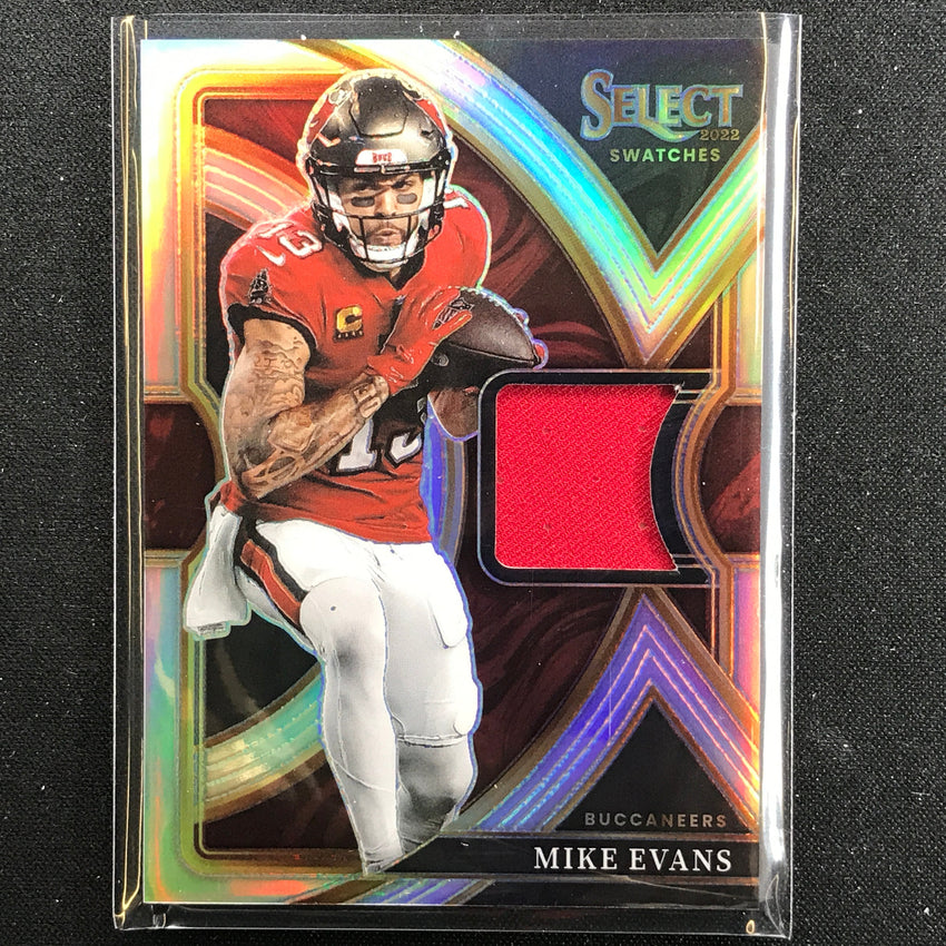 2022 Select Mike Evans Select Swatches Jersey Silver Prizm 28/99