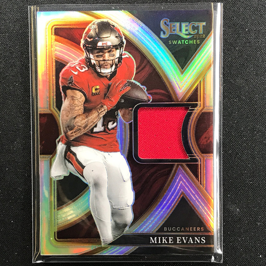 2022 Select Mike Evans Select Swatches Jersey Silver Prizm 34/99