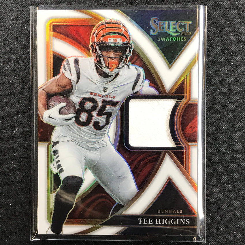 2022 Select Tee Higgins Select Swatches Jersey White 6/75