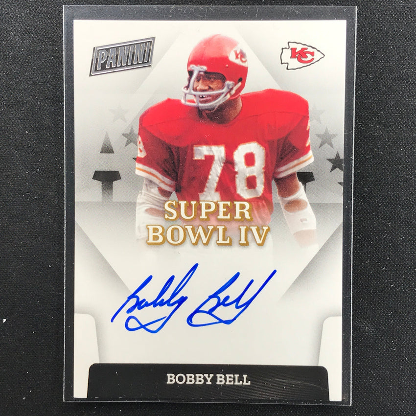 2022 Select Bobby Bell Super Bowl Iv Signatures Auto No Bb