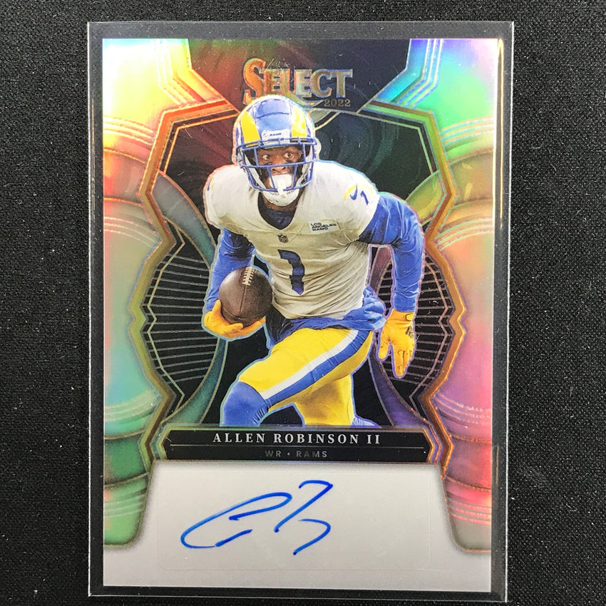 2022 Select Allen Robinson Ii Signatures Auto Silver Prizm 95/99