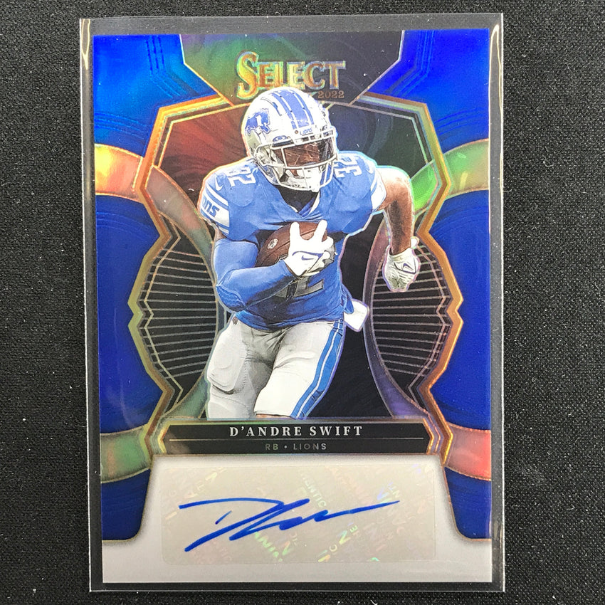 2022 Select Dandre Swift Signatures Auto Blue 62/99