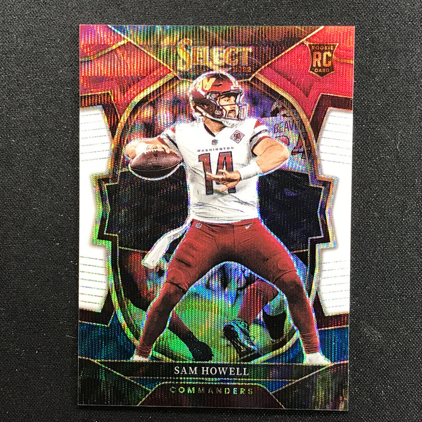 2022 Select Sam Howell Concourse Rookie Tri-color /249 No 76