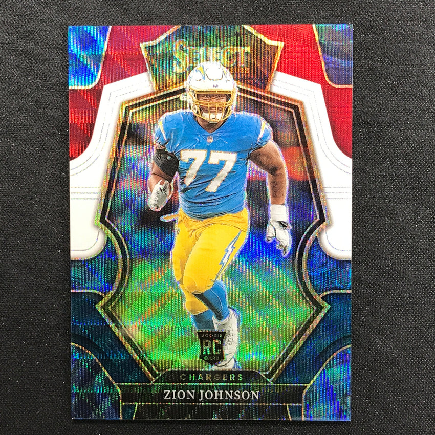 2022 Select ZION JOHNSON Premier Level Rookie Tri-Color /199 #156
