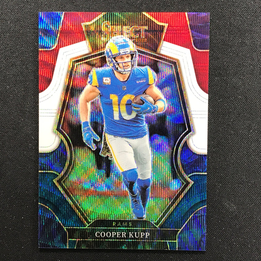 2022 Select Cooper Kupp Premier Level Tri-color /199 No 158