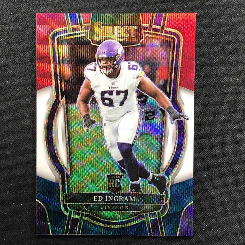 2022 Select ED INGRAM Club Level Rookie Tri-Color /149 #236