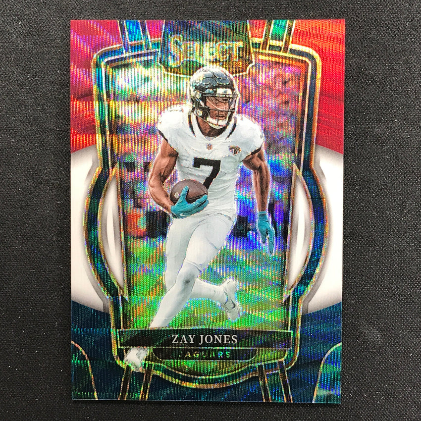 2022 Select ZAY JONES Club Level Tri-Color /149 #256
