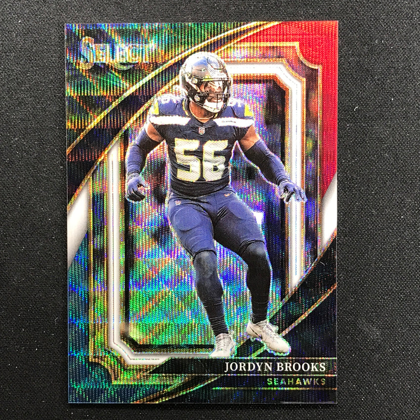2022 Select Jordyn Brooks Suite Level Rookie Tri-color /149 No 389