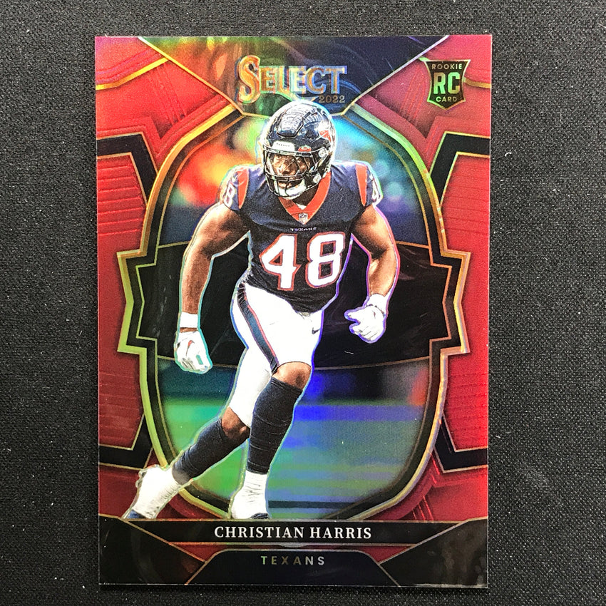 2022 Select Christian Harris Concourse Rookie Maroon /149 No 49