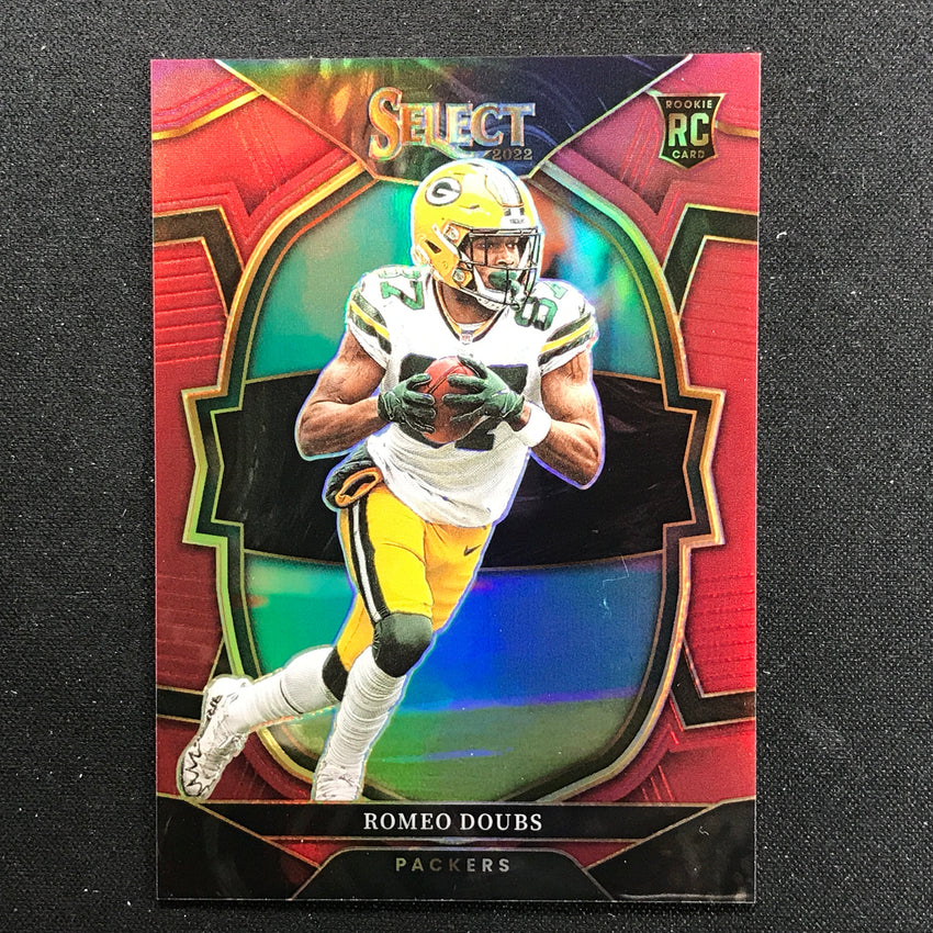 2022 Select Romeo Doubs Concourse Rookie Maroon /149 No 54
