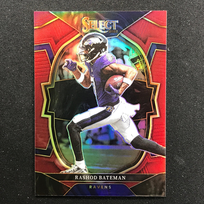 2022 Select Rashod Bateman Concourse Maroon /149 No 75