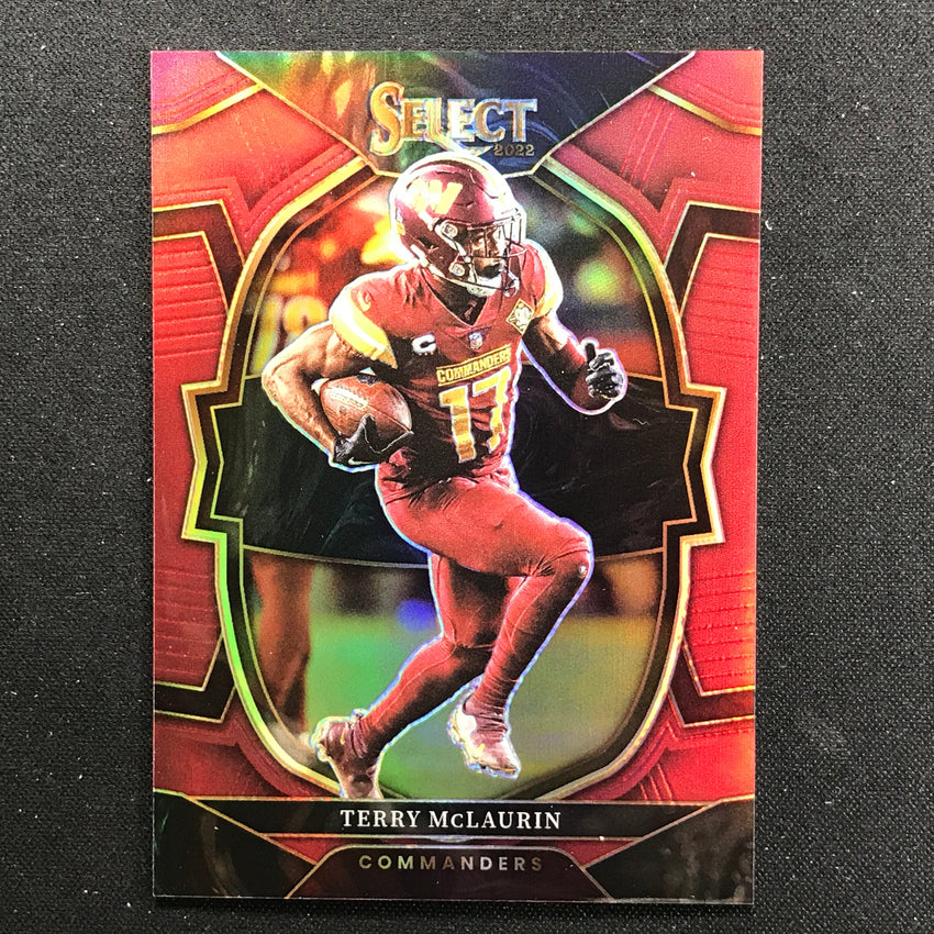 2022 Select TERRY MCLAURIN Concourse Maroon /149 #77