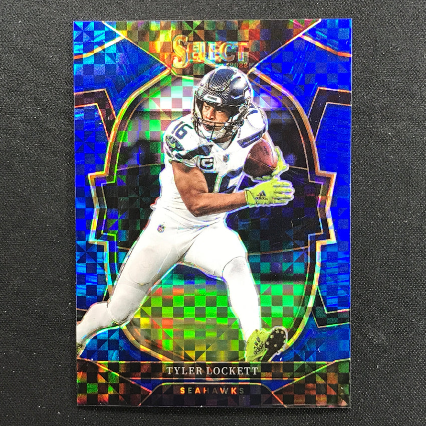 2022 Select Tyler Lockett Concourse Blue /199 No 1