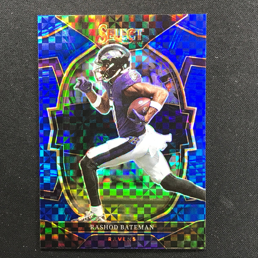 2022 Select Rashod Bateman Concourse Blue /199 No 75