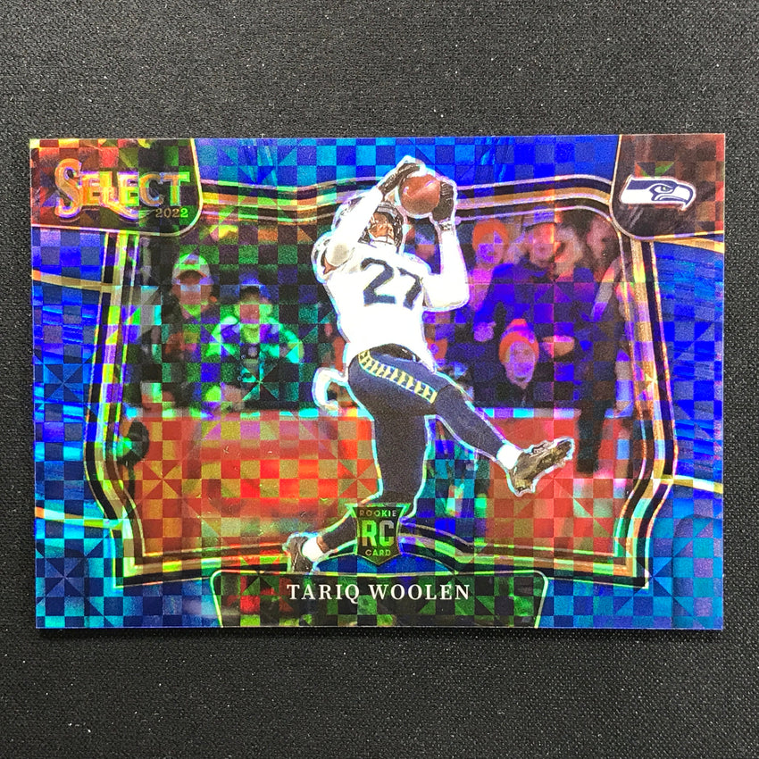 2022 Select Tariq Woolen Field Level Rookie Blue 41/49 No 490