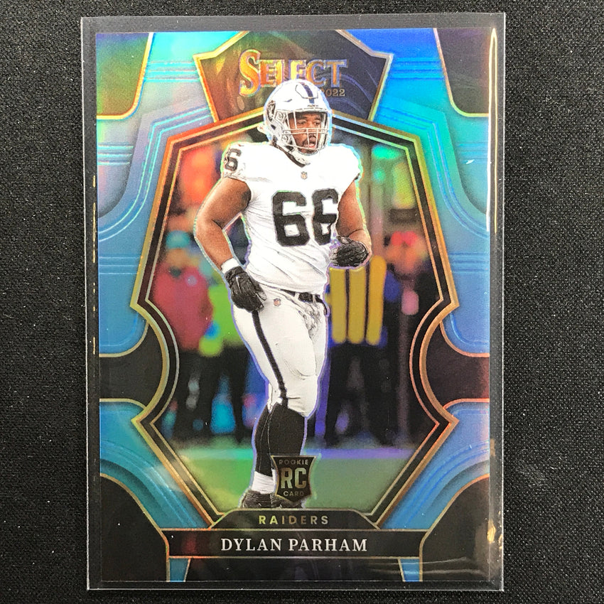 2022 Select Dylan Parham Premier Level Rookie Light Blue /99 No 154