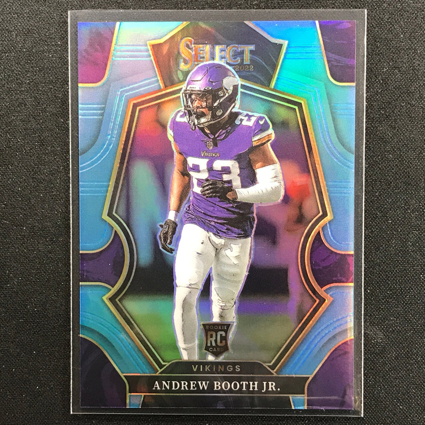 2022 Select ANDREW BOOTH JR. Premier Level Rookie Light Blue /99 #166
