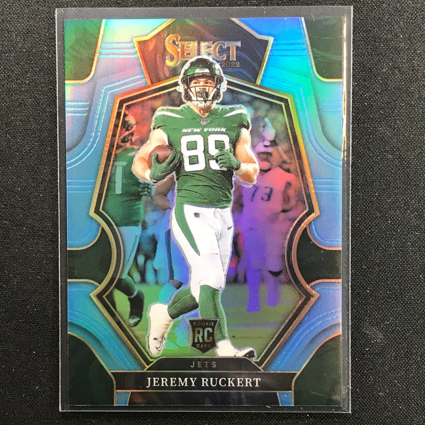 2022 Select Jeremy Ruckert Premier Level Rookie Light Blue /99 No 176