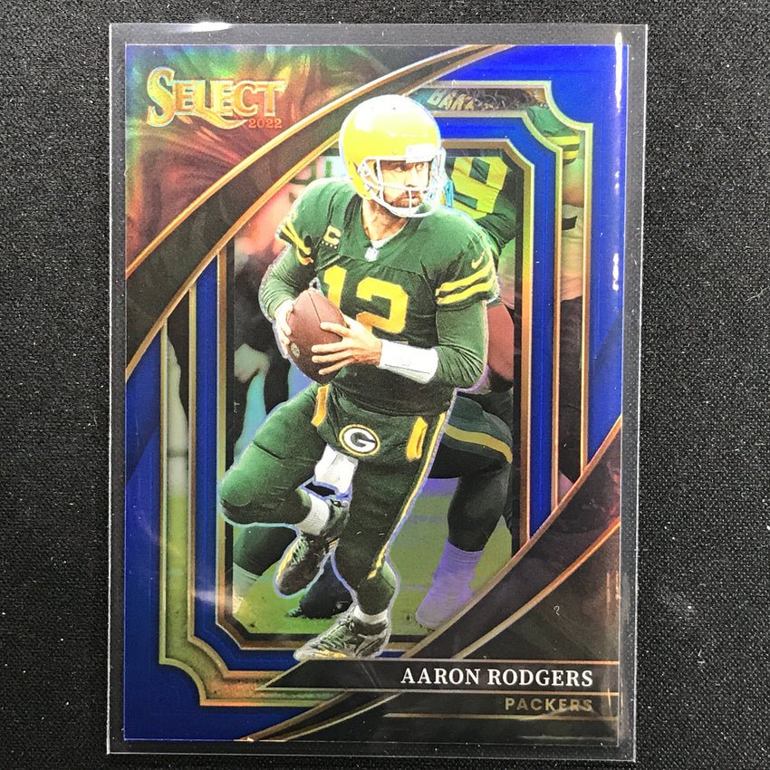 2022 Select Aaron Rodgers Suite Level Blue /99 No 329