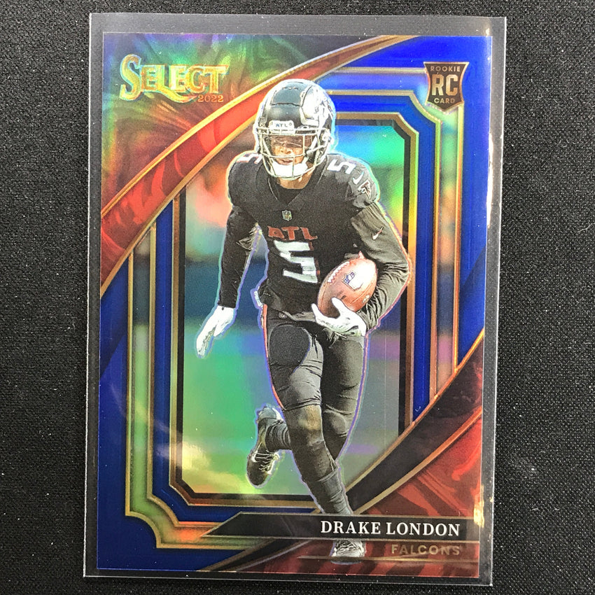 2022 Select DRAKE LONDON Suite Level Rookie Blue /99 #356