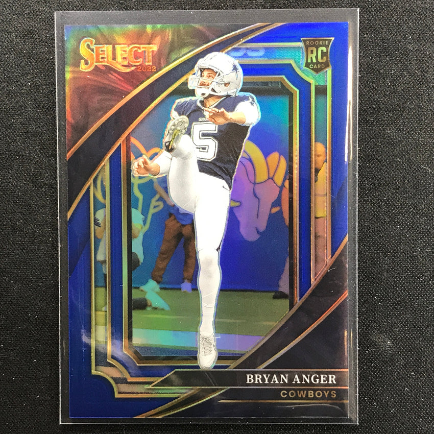 2022 Select Bryan Anger Suite Level Rookie Blue /99 No 390