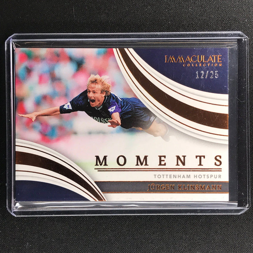 2022-23 Immaculate Jurgen Klinsmann Moments Bronze 12/25