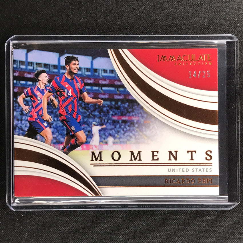 2022-23 Immaculate Ricardo Pepi Moments Bronze 14/25